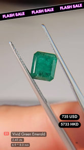 Vivid Green Emerald Deal (2.75 cts)